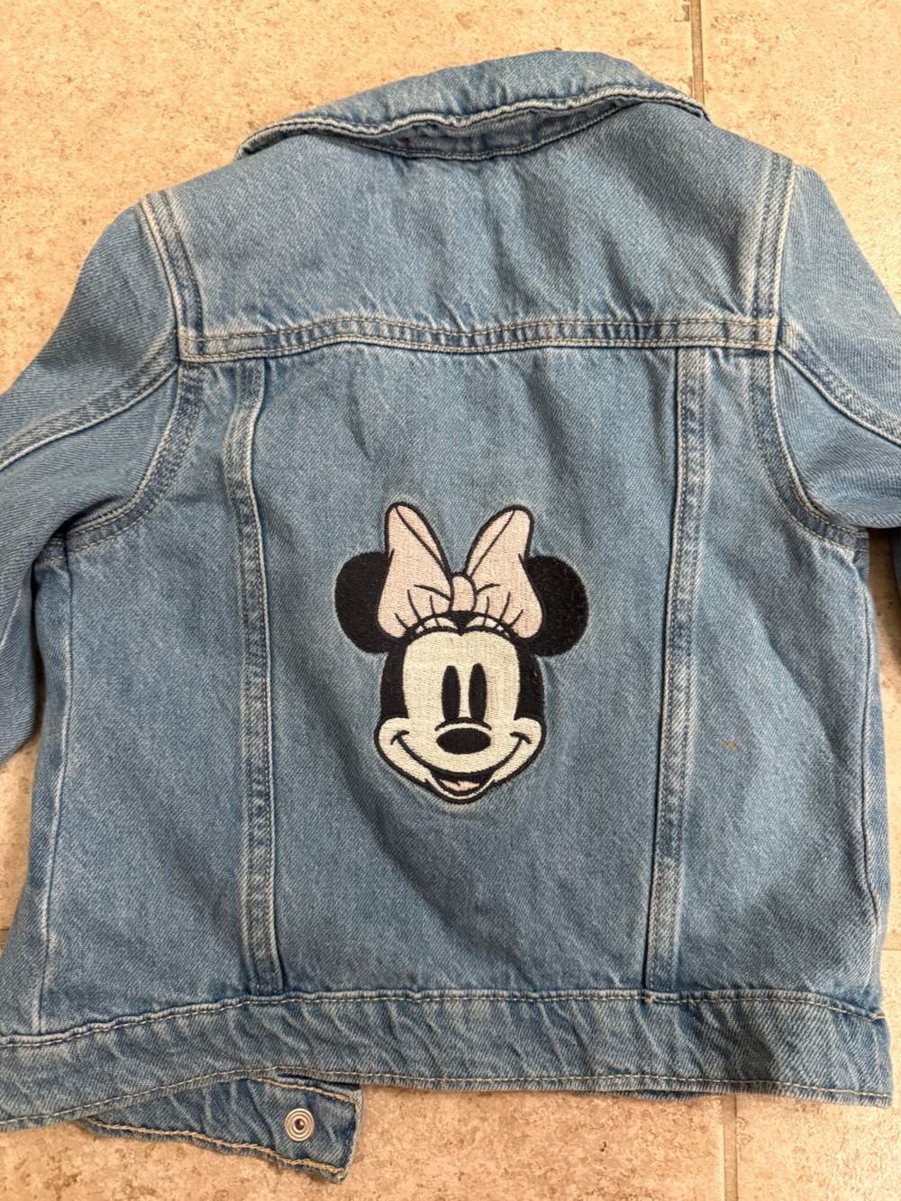 Baby Gap x Disney Minnie Toddler Girls Jean Jacket 5T